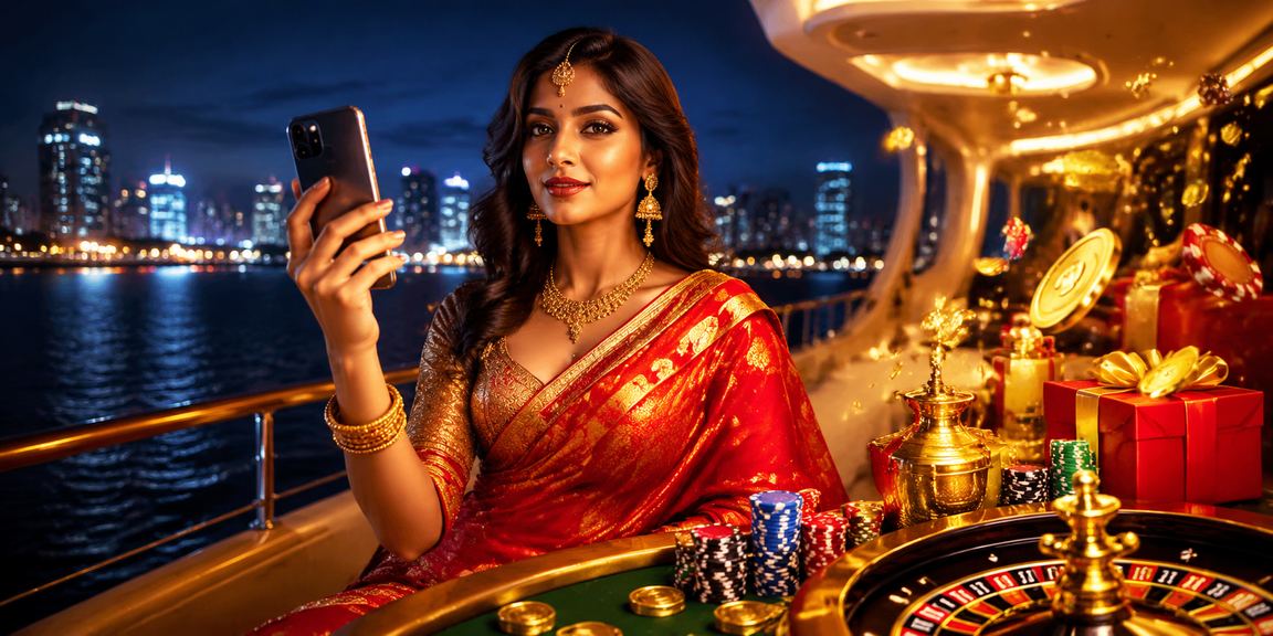 Woman making mobile payment in Bandra, Mumbai
